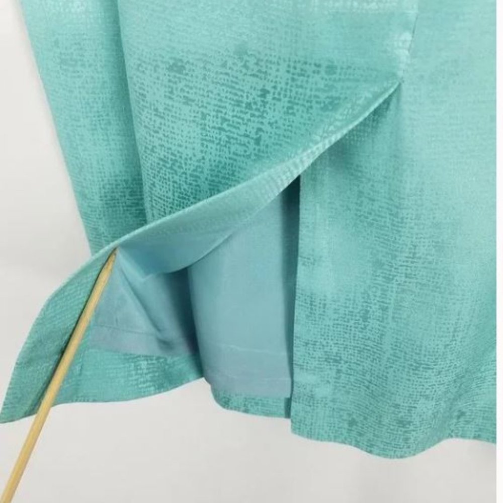 ADRIANNA PAPELL| Women 100% Silk | A-line Full| 8| Paisley| Skirt Sets | - Picture 10 of 15